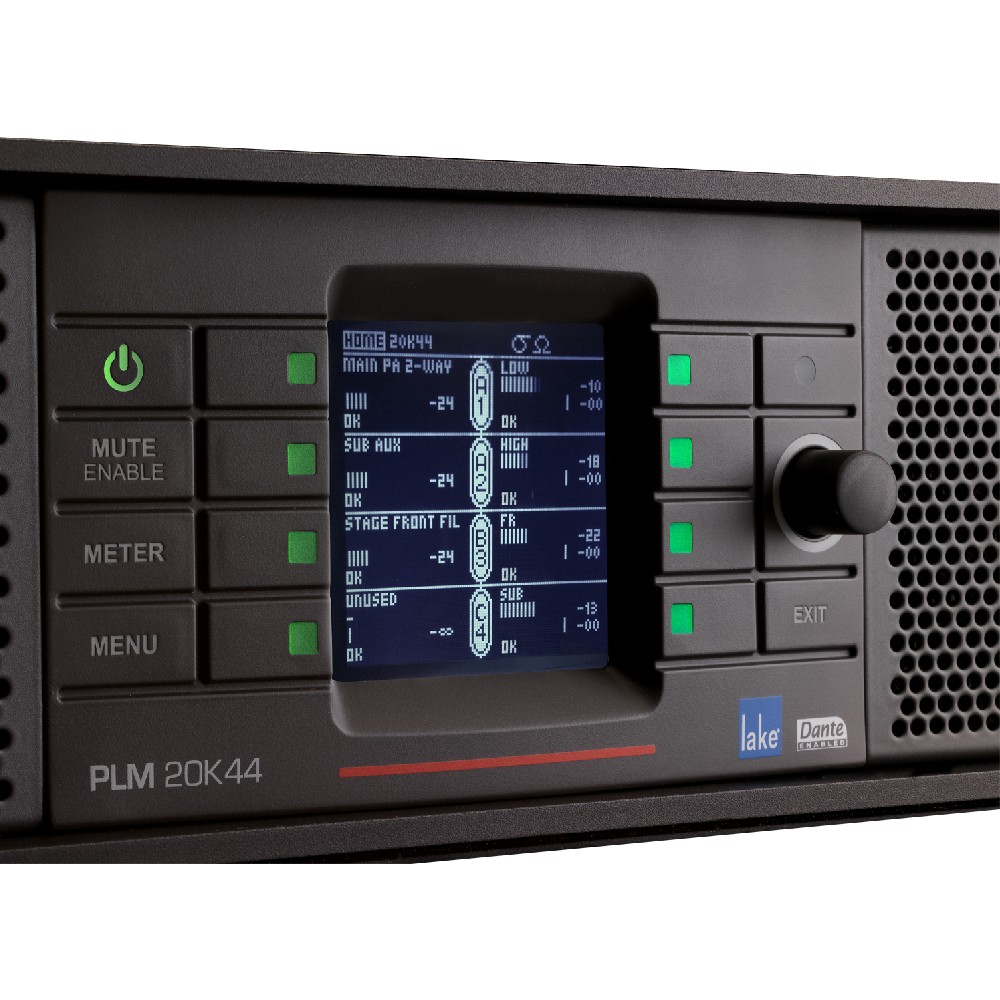 LAB.GRUPPEN PLM 20K44 SP 20,000 Watt Amplifier with 4 Flexible Output